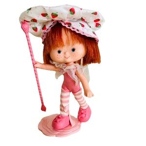 Vintage 1983 Kenner Ballerina Dancin’ Strawberry Shortcake Doll Original Outfit